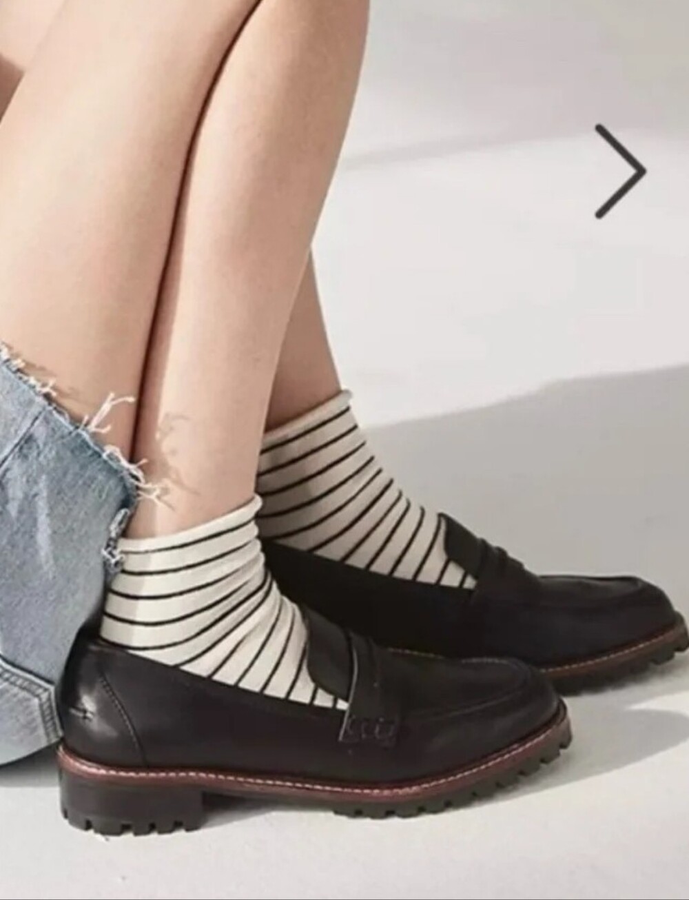 $160 Madewell The Corinne Lug Loafers 9.5